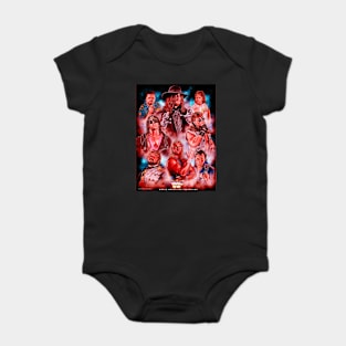 90s wrestlers Baby Bodysuit